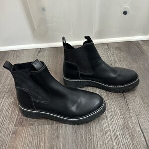 Dolce Vita Black Ankle Boots